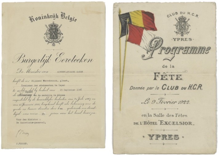 Burgerlijk ereteken en programma HCR