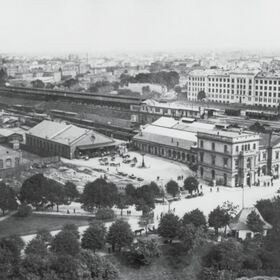 Het treinstation in Riga, 1928.
LNA_KFFDA_F1_4_46587