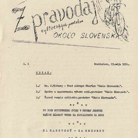 BRATISLAVA, Slovenský národný archiv (Slovakije)